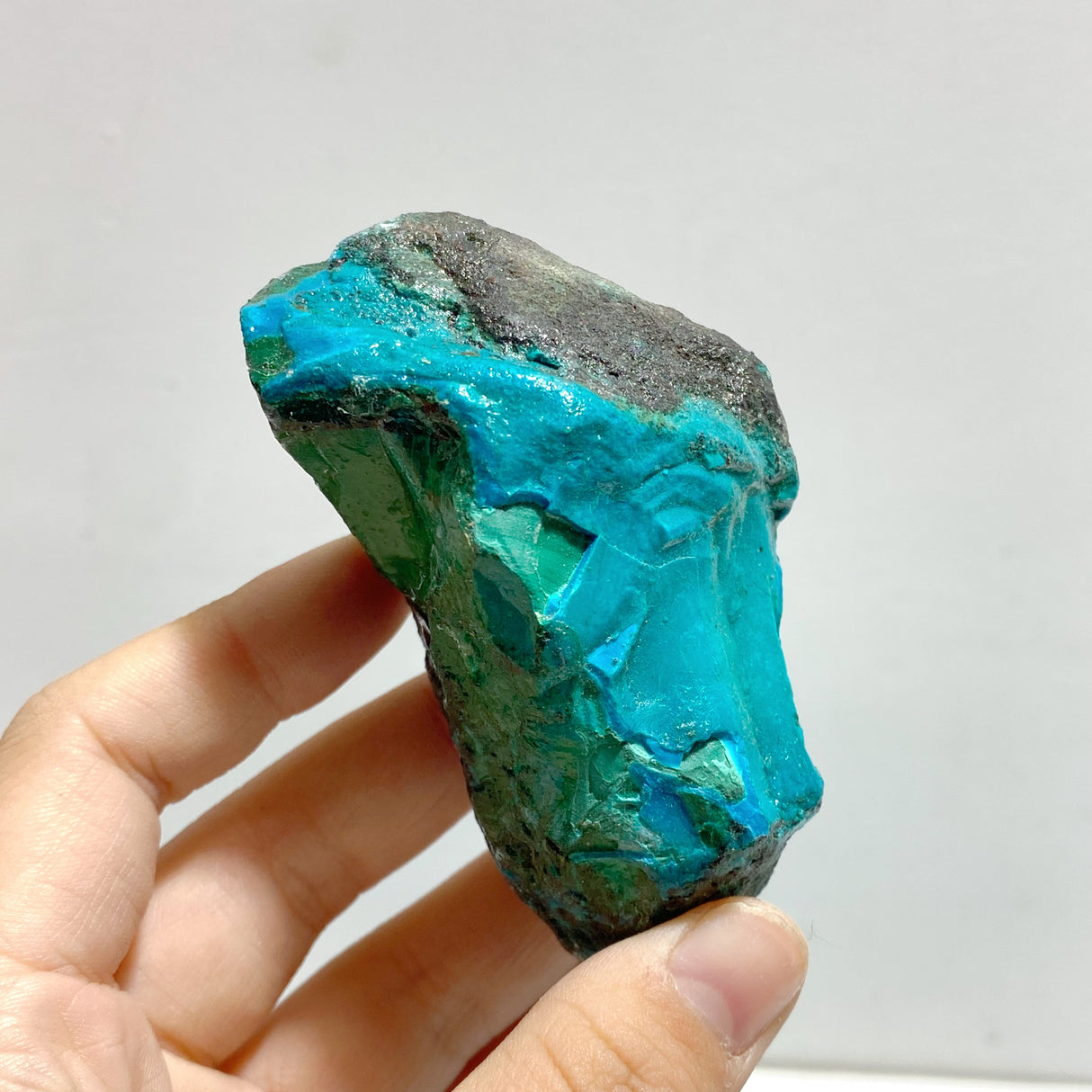 31 Pieces Beautiful Raw Chrysocolla Mixed Malachite Specimen