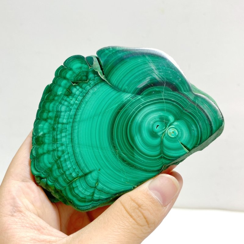 6 Pieces High Quality Malachite Slab - Wholesale Crystals