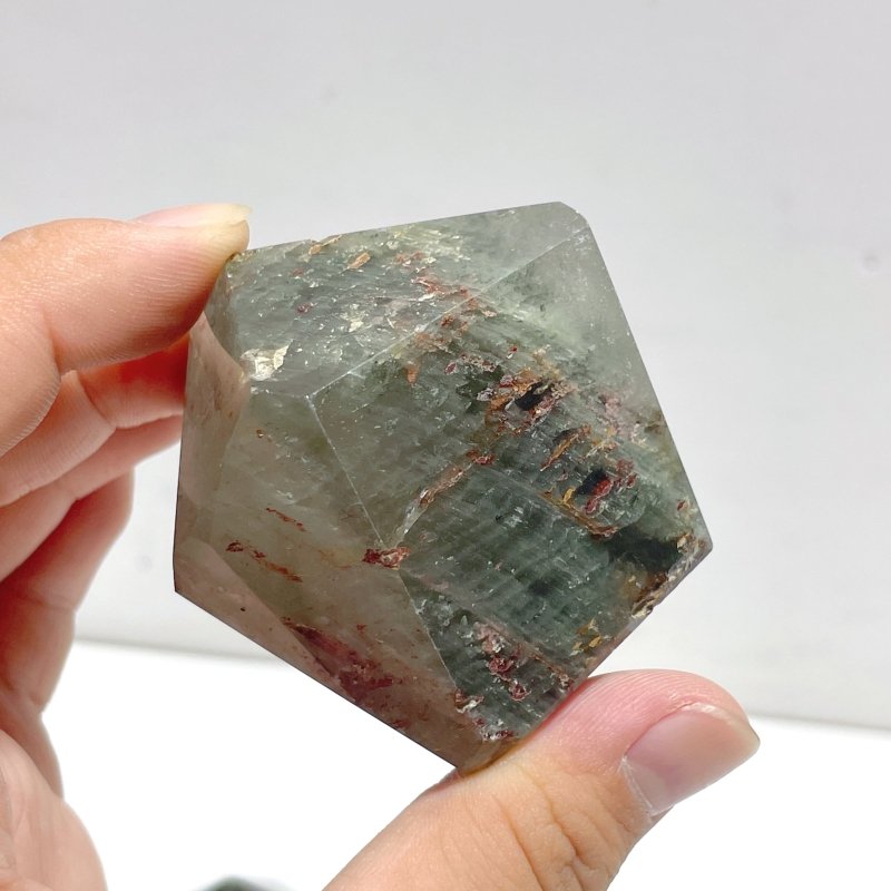 6 Pieces Polished Garden Quartz Free Form - Wholesale Crystals