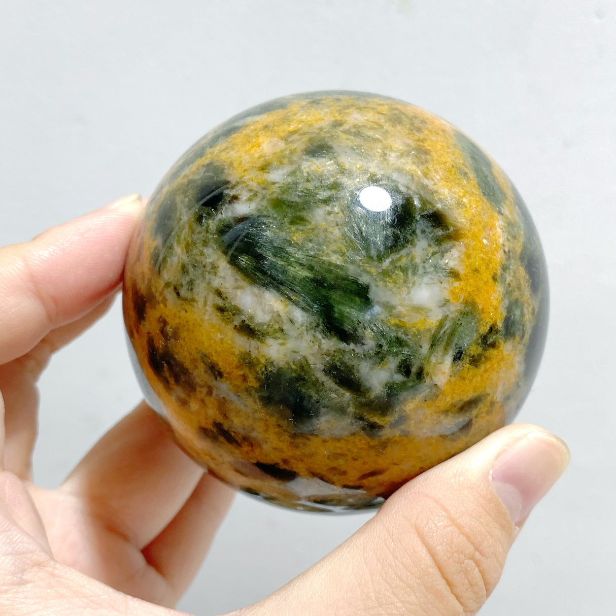 8 Pieces Seraphinite Spheres