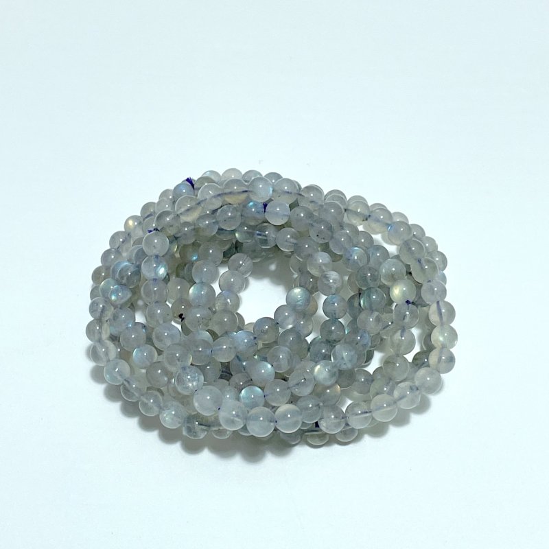 6mm Flash Labradorite Bracelets Wholesale (small circumference) - Wholesale Crystals