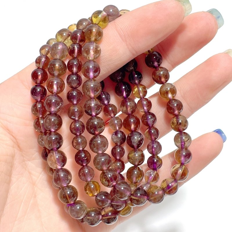 6mm/7mm Ametrine Bracelets Wholesale - Wholesale Crystals
