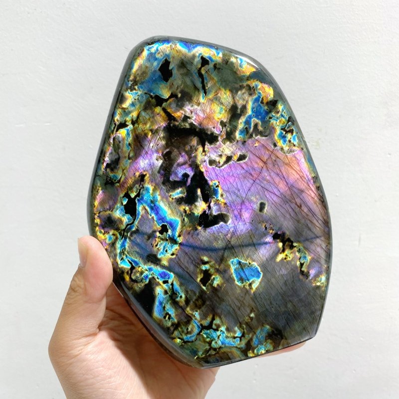 7 Pieces Large Labradorite Free Form -Wholesale Crystals