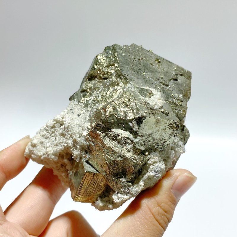 7 Pieces Raw Pyrite Mineral Specimen - Wholesale Crystals