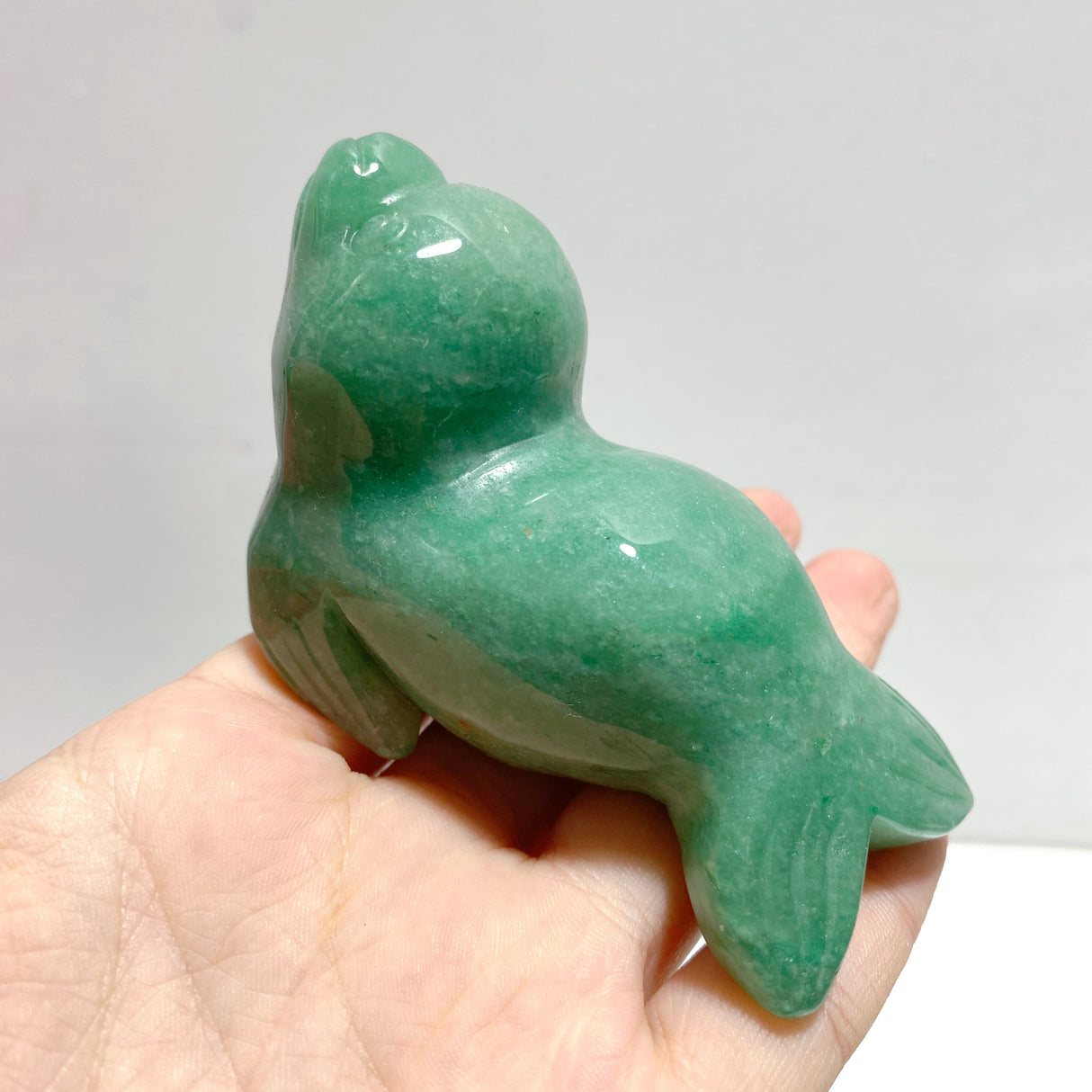 12 Pieces Green Aventurine Mixed Animals Carving