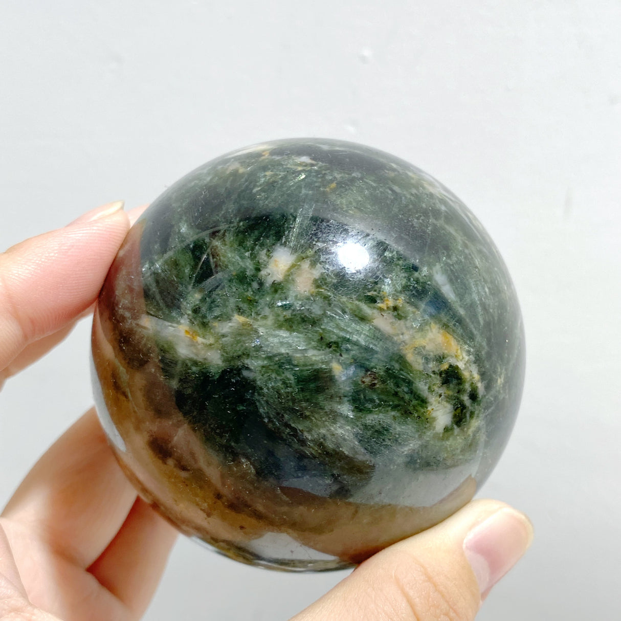 8 Pieces Seraphinite Spheres