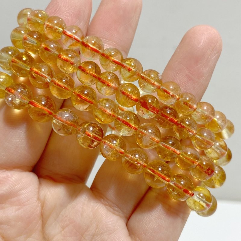 7mm Citrine Bracelet Wholesale -Wholesale Crystals
