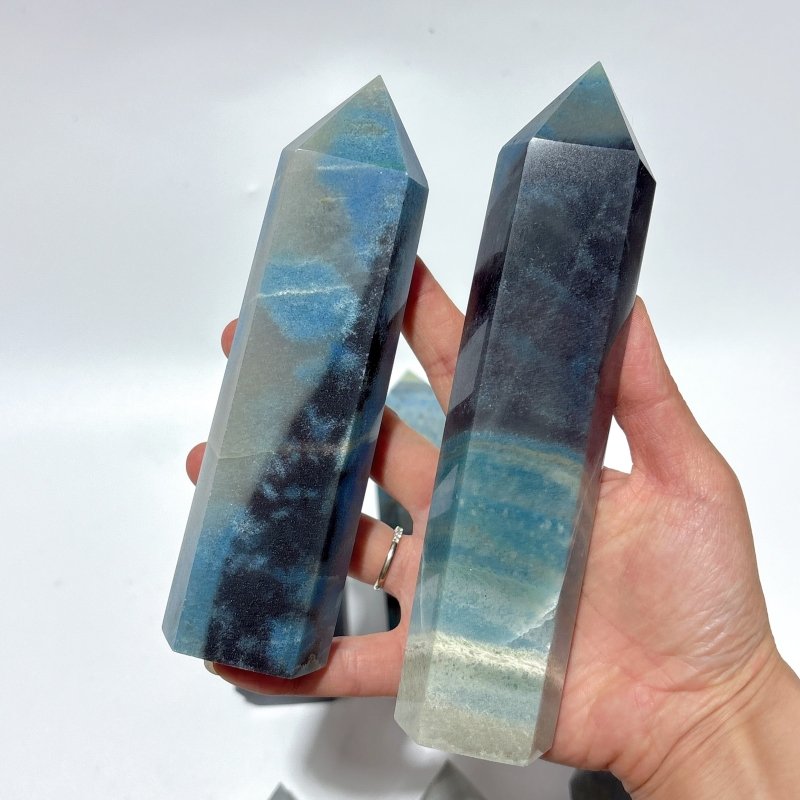 8 Pieces Large Trolleite Tower -Wholesale Crystals