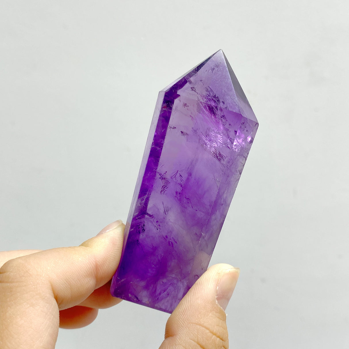 38 Pieces God's Fingerprint Amethyst Light Purple Tower Point