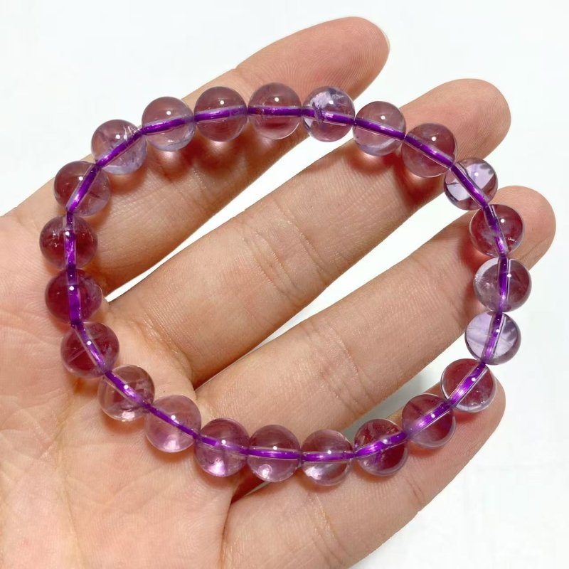 8mm Lavender Amethyst Bracelets Wholesale - Wholesale Crystals