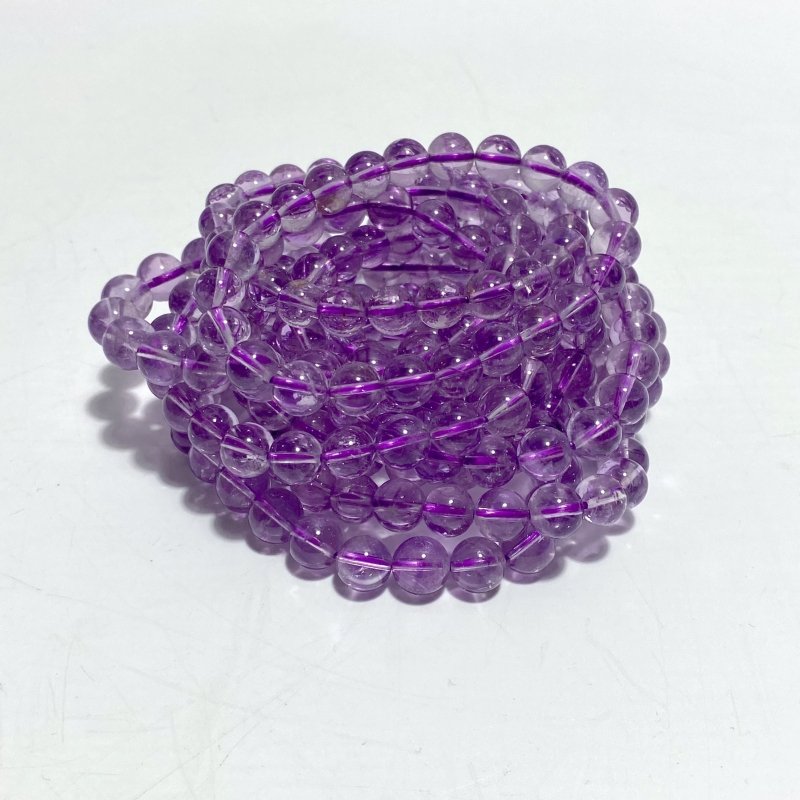 8mm Lavender Amethyst Bracelets Wholesale - Wholesale Crystals