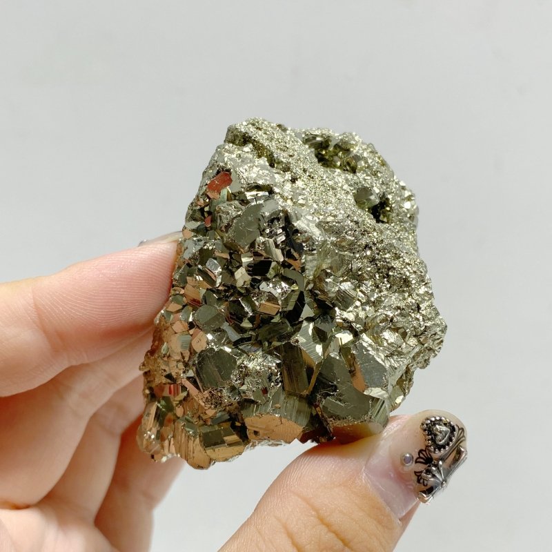 9 Pieces Pyrite Specimen For Collection -Wholesale Crystals