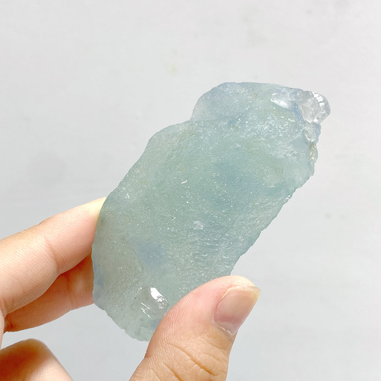 45 Pieces Blue Fluorite Mixed Calcite Raw Stone Specimen