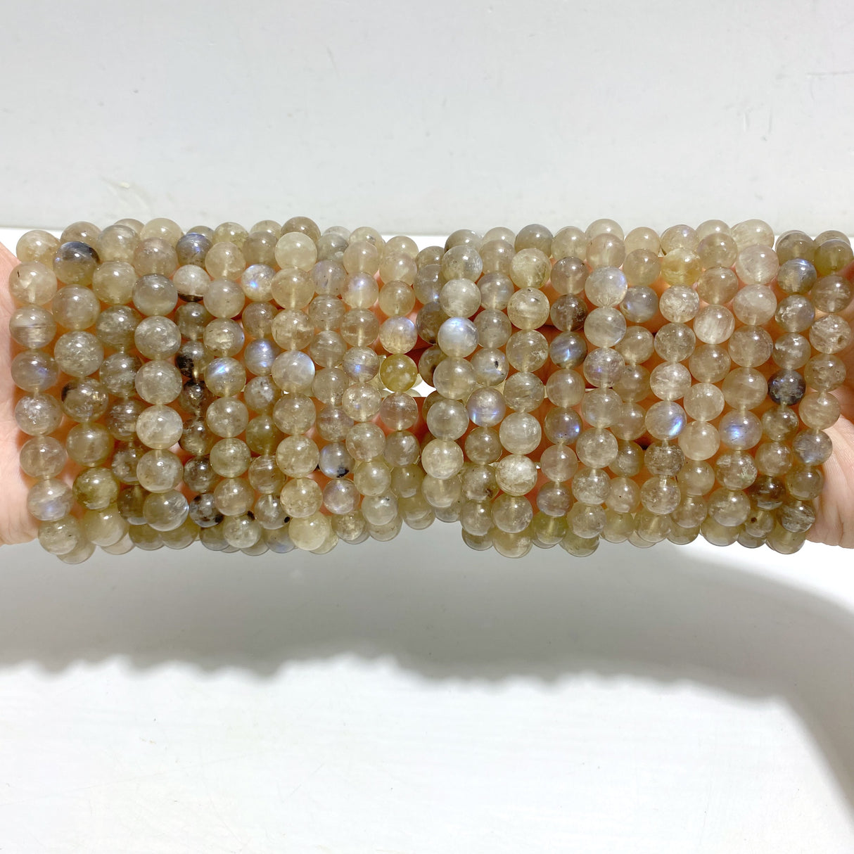 23 Pieces Andesine Moonstone Bracelets