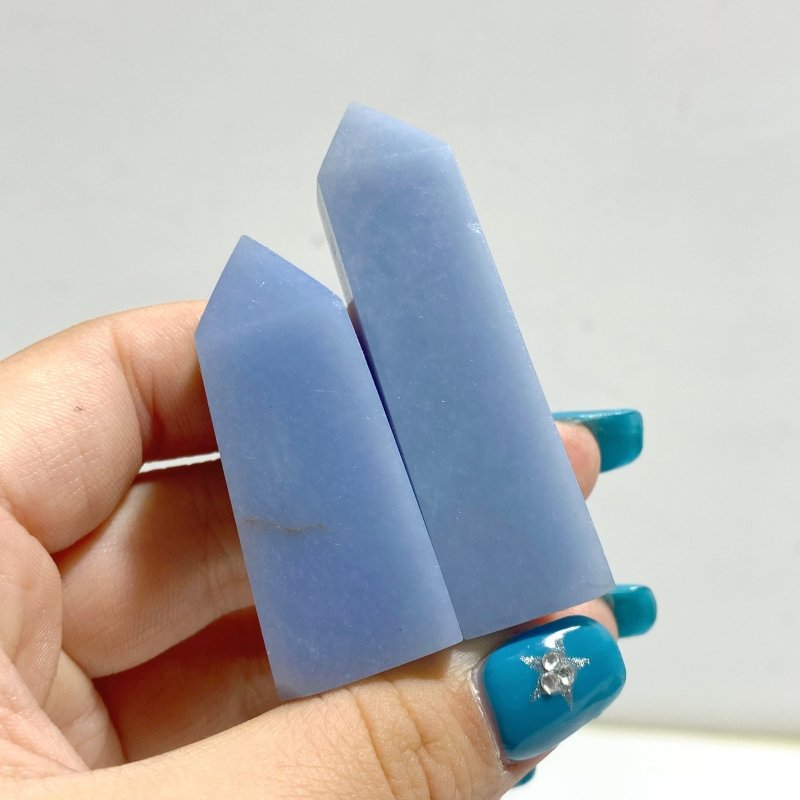 Angelite Four - sided Tower Wholesale - Wholesale Crystals
