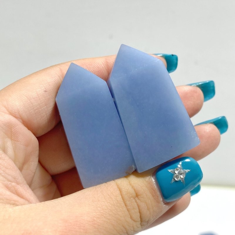 Angelite Four - sided Tower Wholesale - Wholesale Crystals