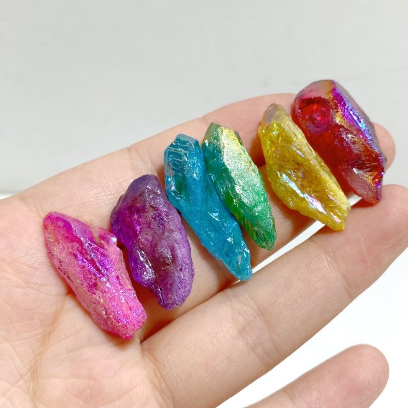 Aura Citrine Mini Point Rough Crystal Wholesale -Wholesale Crystals