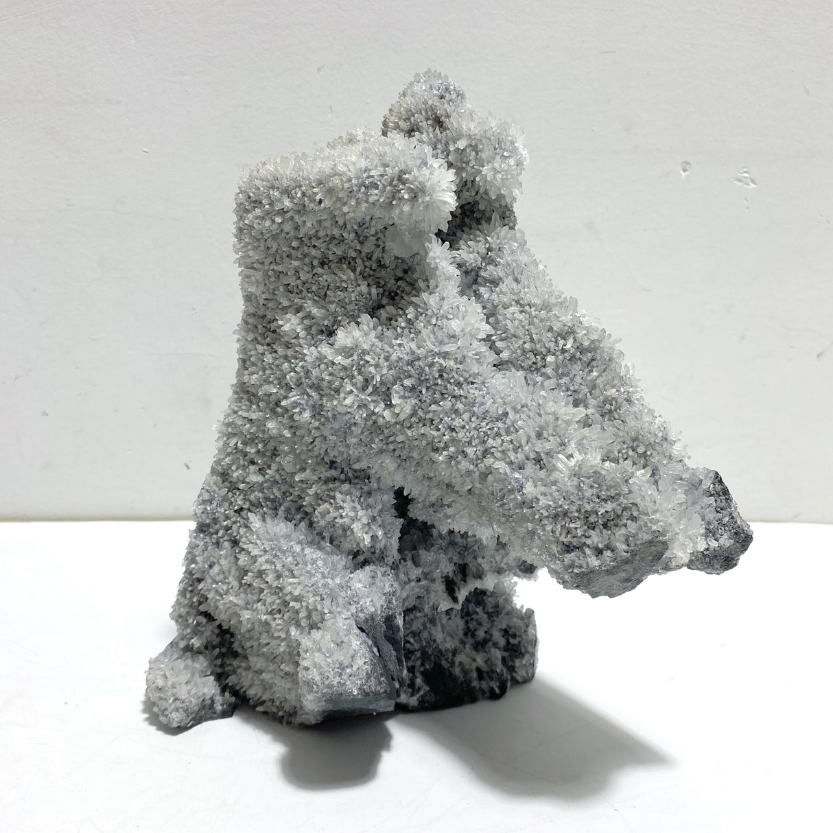 5 Pieces Black Clear Quartz Cluster Raw Side Tower