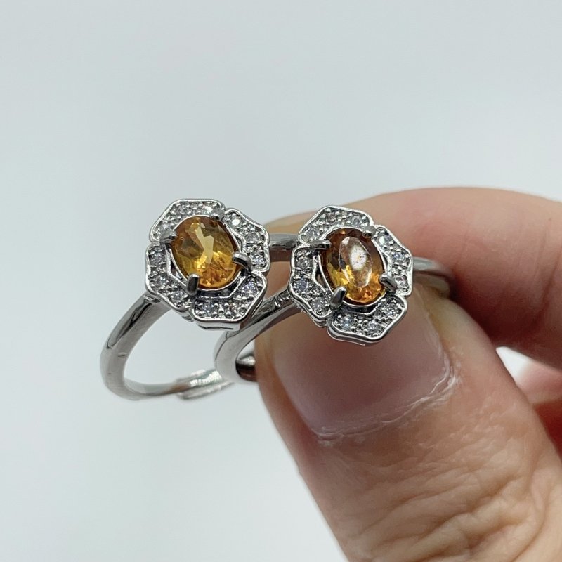 Beautiful Citrine Cut Faceted Ring Wholesale - Wholesale Crystals