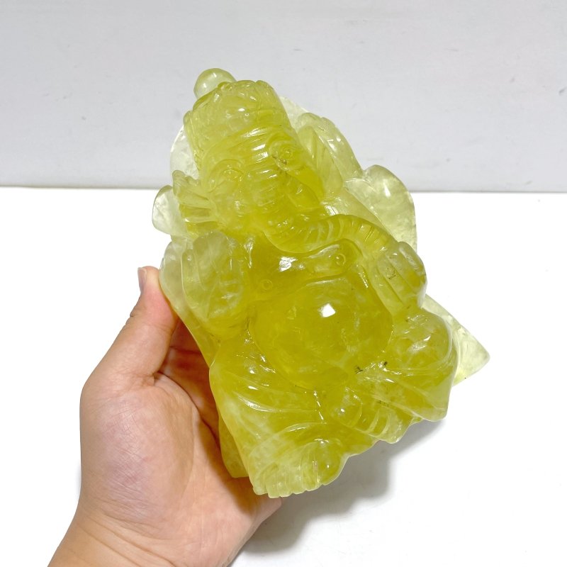 Beautiful Citrine Ganesha Carving - Wholesale Crystals