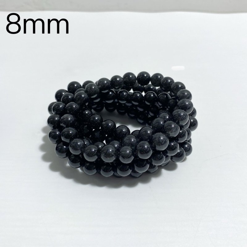 Black Full Rutile Quartz Bracelets Wholesale - Wholesale Crystals