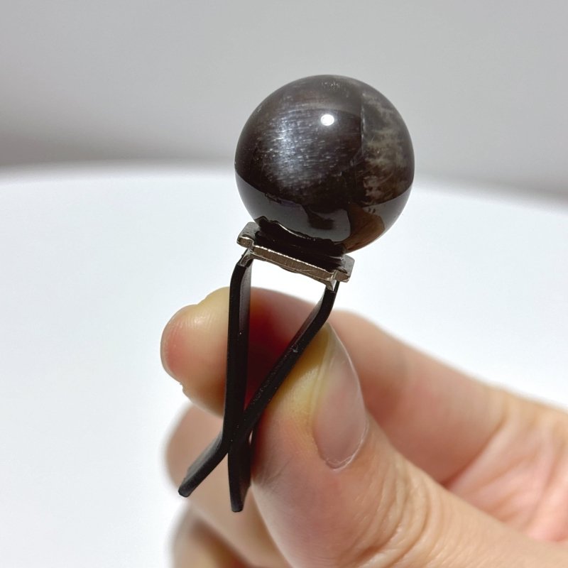 Black Sunstone Sphere Mesh Spark Car Air Vent Clips Wholesale - Wholesale Crystals