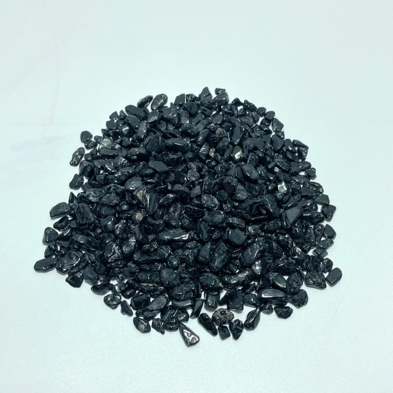 Black Tourmaline Gravel Chips Wholesale - Wholesale Crystals