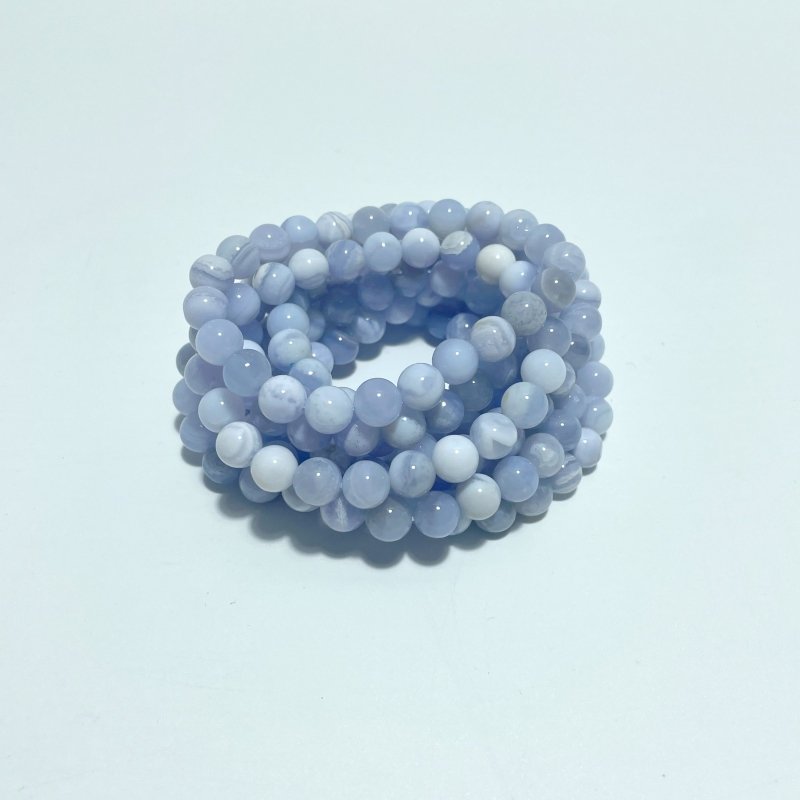 Blue Lace Agate Bracelet Crystal Wholesale - Wholesale Crystals