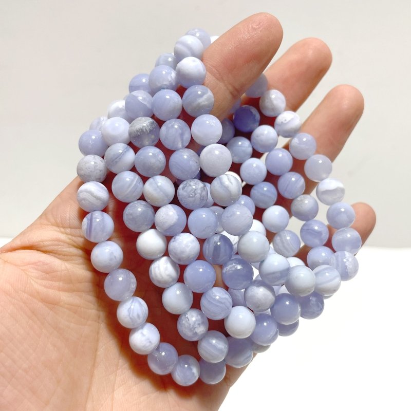 Blue Lace Agate Bracelet Crystal Wholesale - Wholesale Crystals
