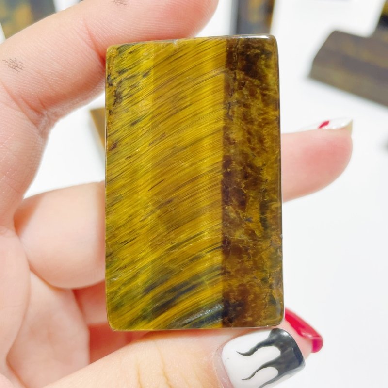 Blue Mixed Yellow Tiger Eye Cuboid Wholesale - Wholesale Crystals