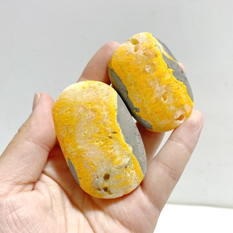 Bumblebee Jasper Palm Wholesale - Wholesale Crystals