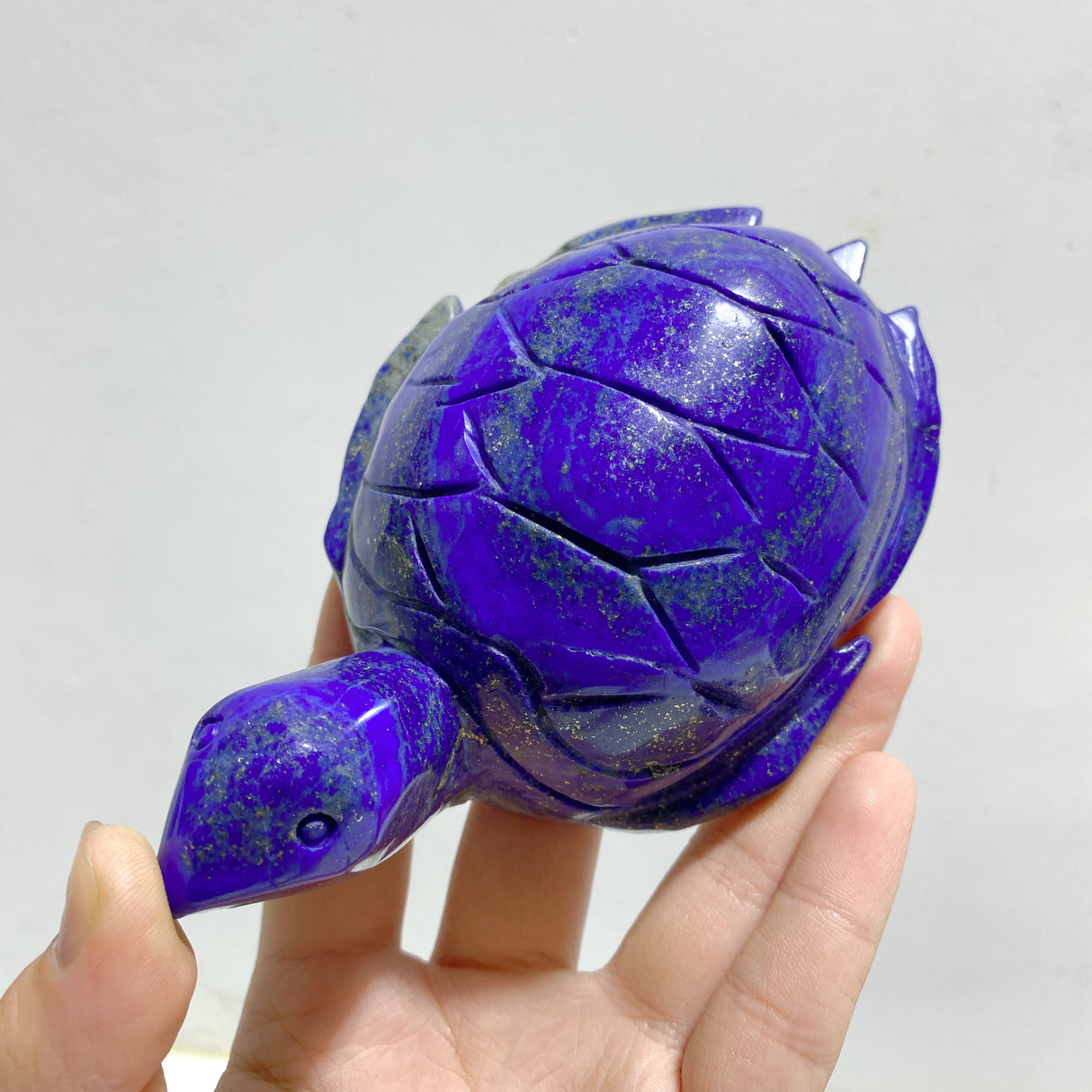 9 Pieces Lapis Lazuli Sea Turtles Carving