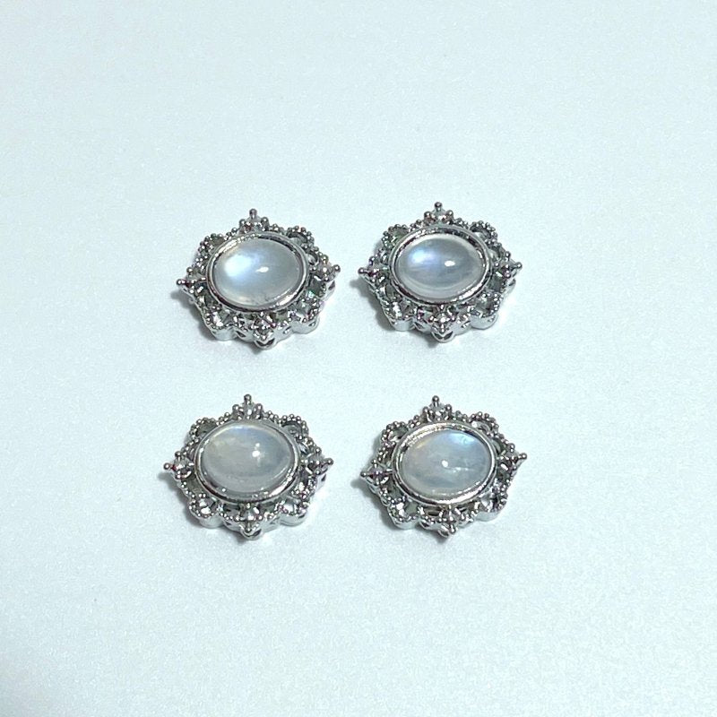 DIY Accessories Moonstone Blue Lace Agate Wholesale - Wholesale Crystals