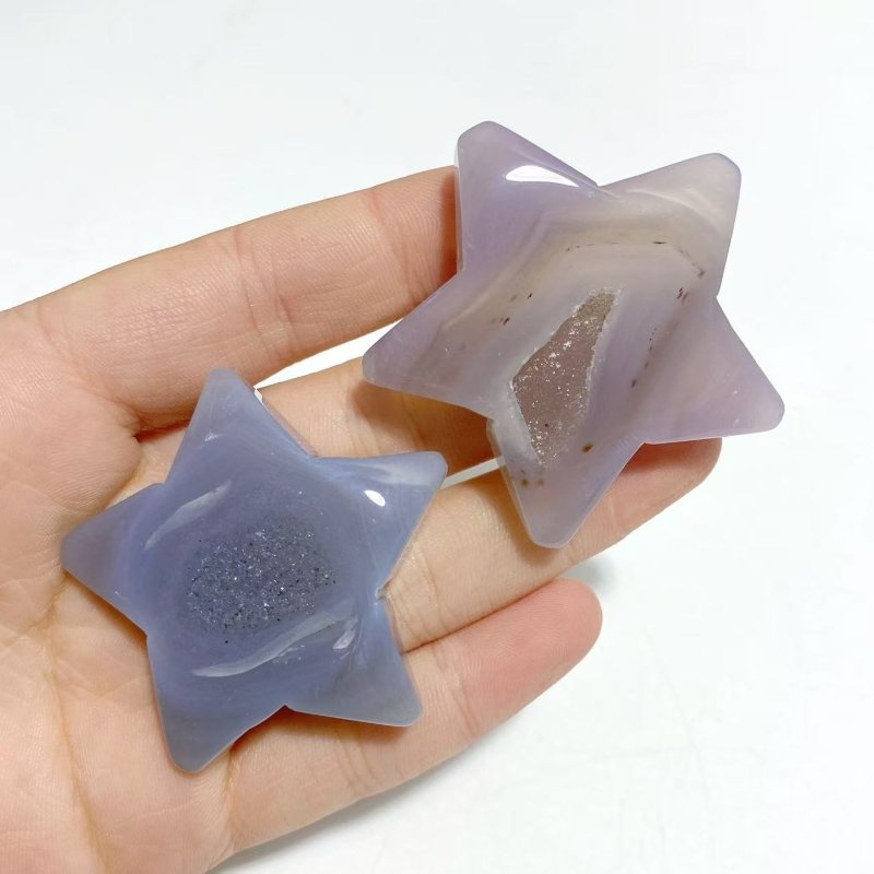 Druzy Agate Geode Heart Star&Moon&Star Wholesale - Wholesale Crystals