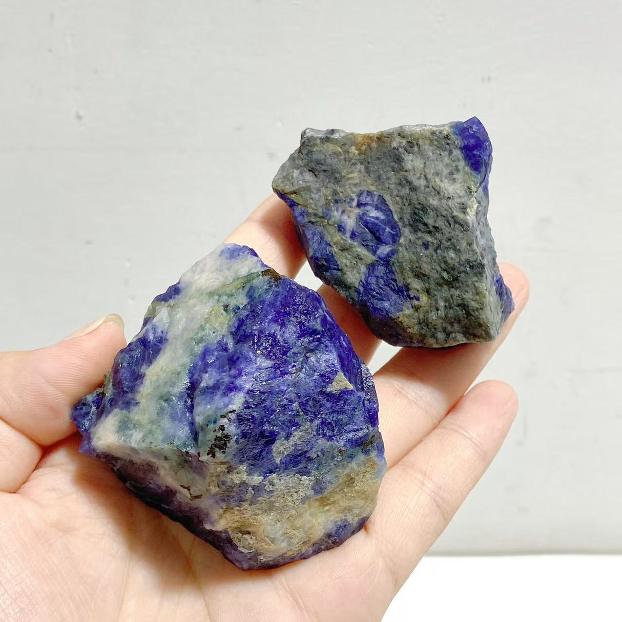 Blue Sodalite Raw Stone Wholesale
