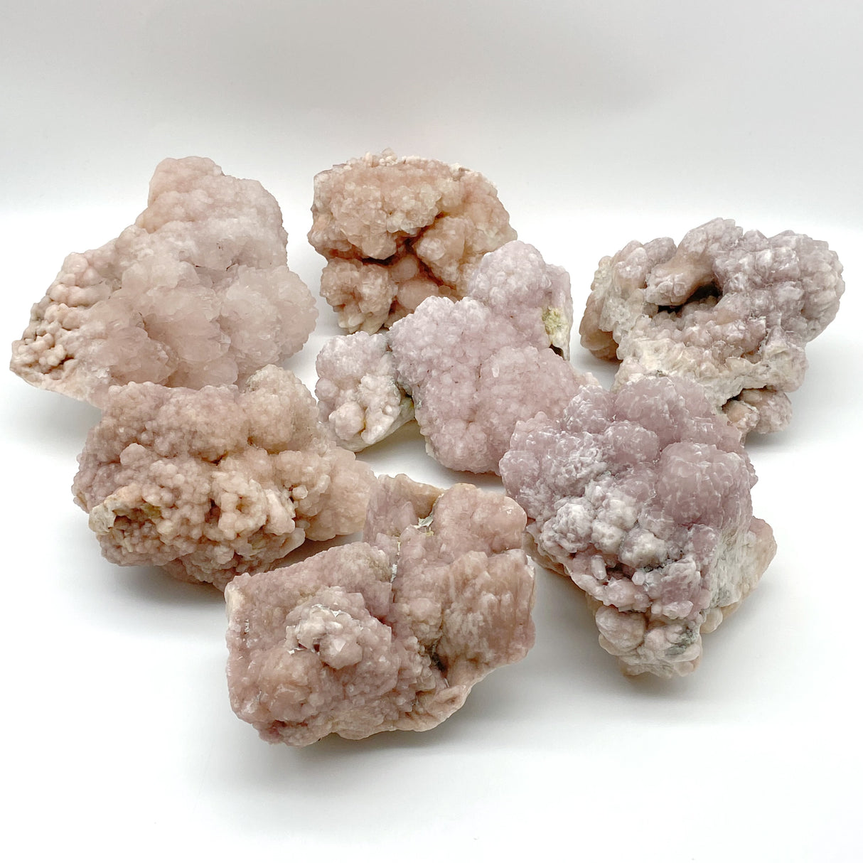 7 Pieces Large Raw Stilbite Specimen