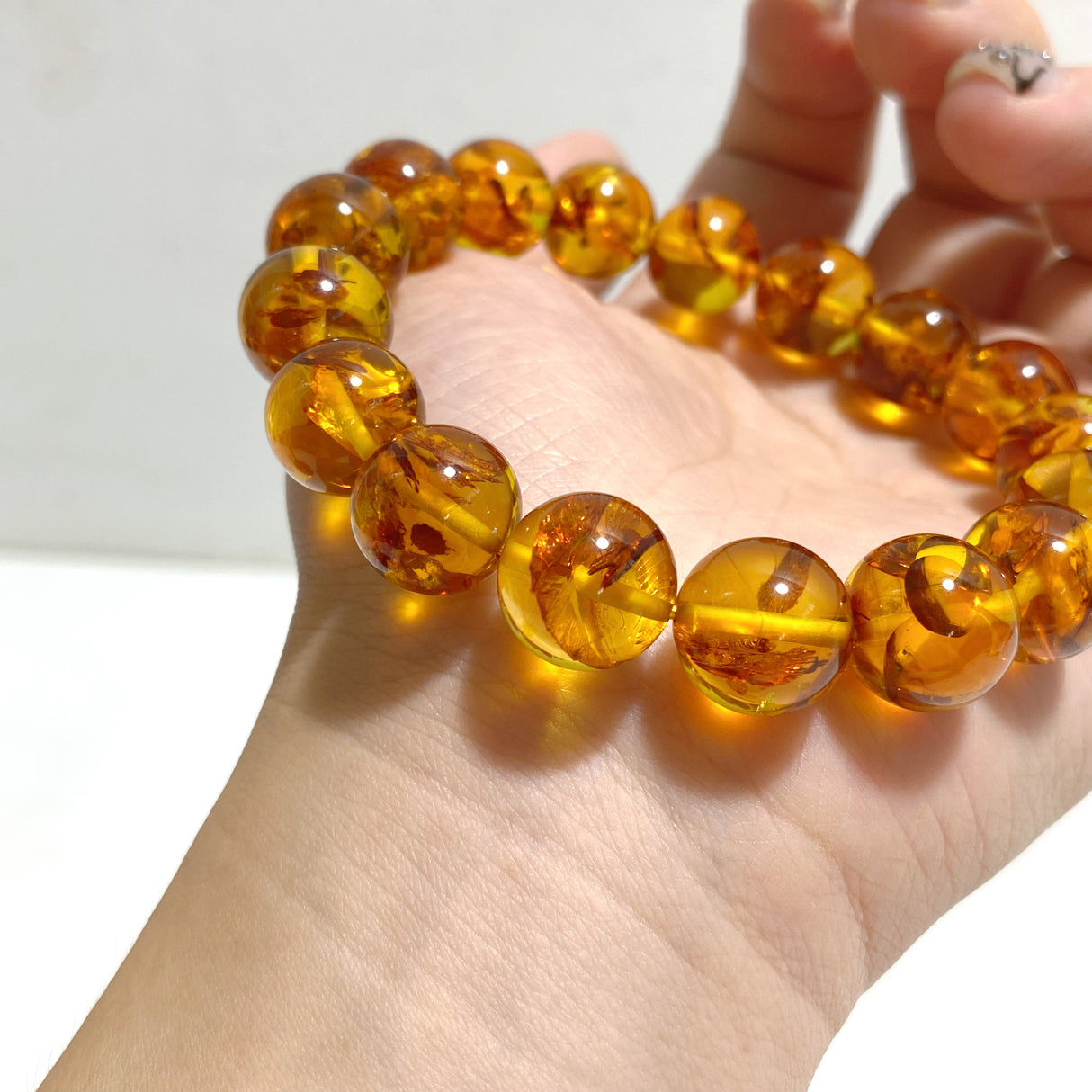 High Grade 12mm Amber Bracelet
