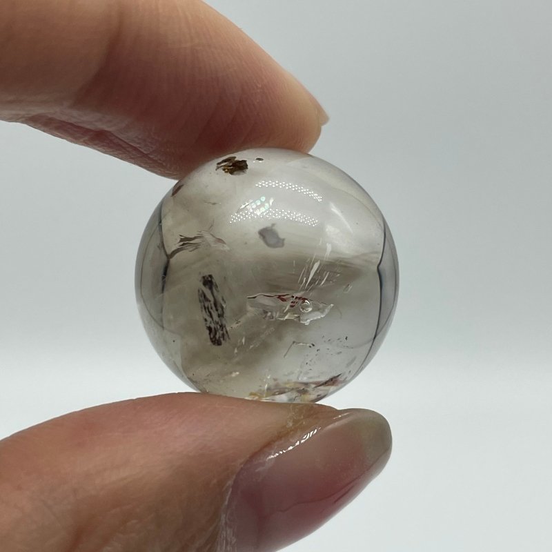 Enhydro Quartz Sphere With Moving Bubble -Wholesale Crystals