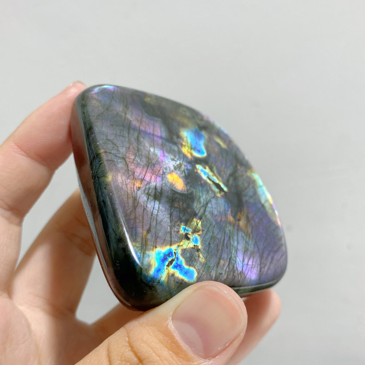 25 Pieces Beautiful Polished Labradorite Free Form