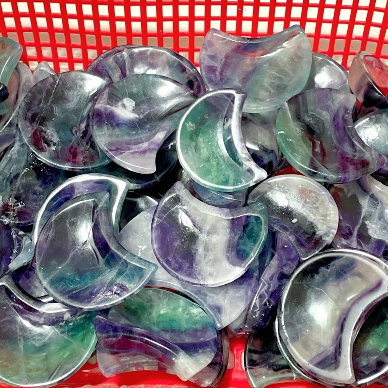 Fluorite Moon Shape Wholesale - Wholesale Crystals