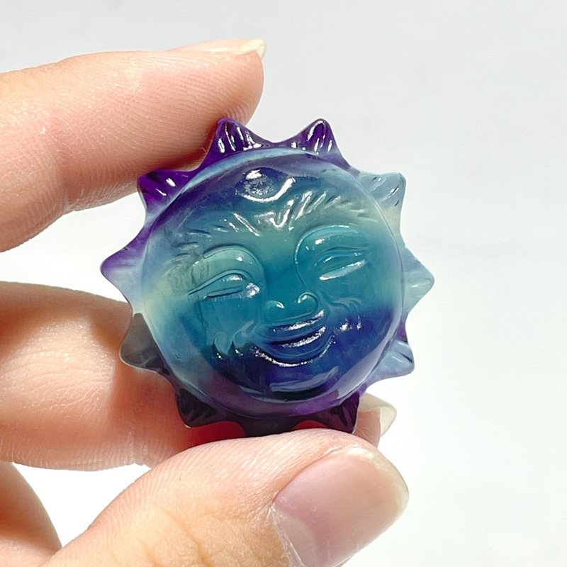 Fluorite Sun Carving Wholesale - Wholesale Crystals