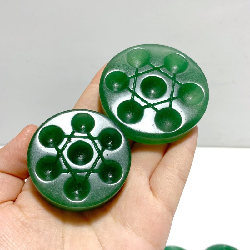 Green Aventurine Seven Star Array Sphere Stand Wholesale - Wholesale Crystals