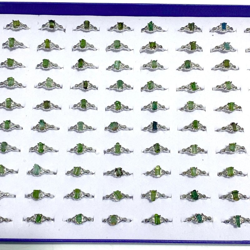 Green Tourmaline Rings Wholesale - Wholesale Crystals