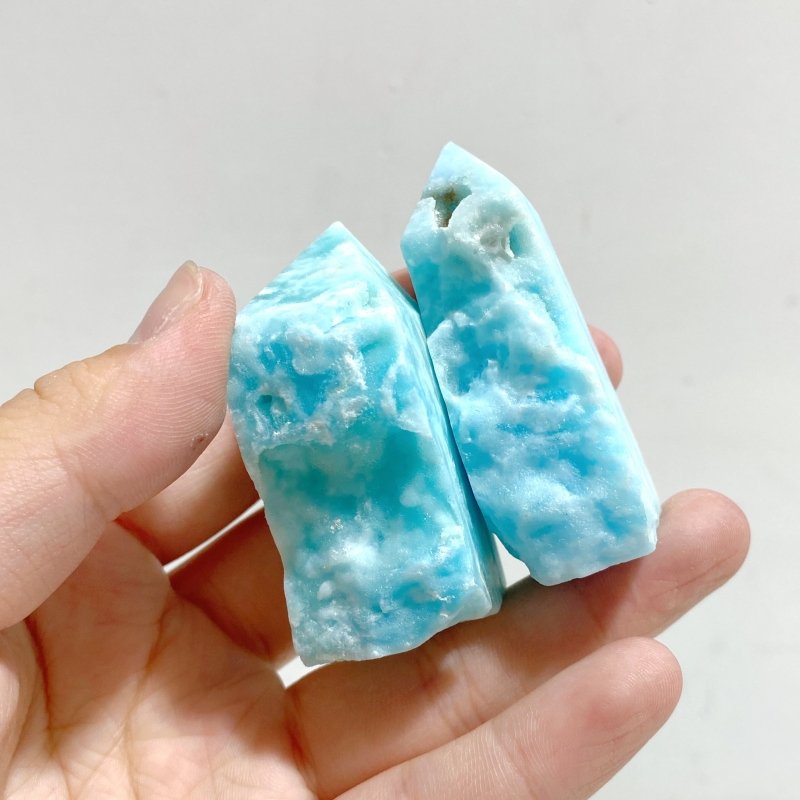 Hemimorphite Four-sided Tower Raw Side Wholesale -Wholesale Crystals