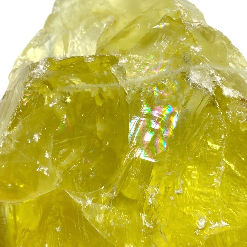 Large Citrine Raw Stone Specimen With Beautiful Rainbow 2 - Wholesale Crystals