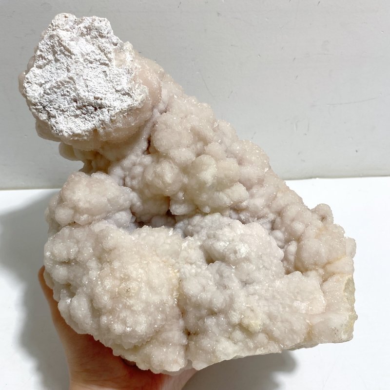 Large Raw Stilbite Specimen With Stand #2 -Wholesale Crystals