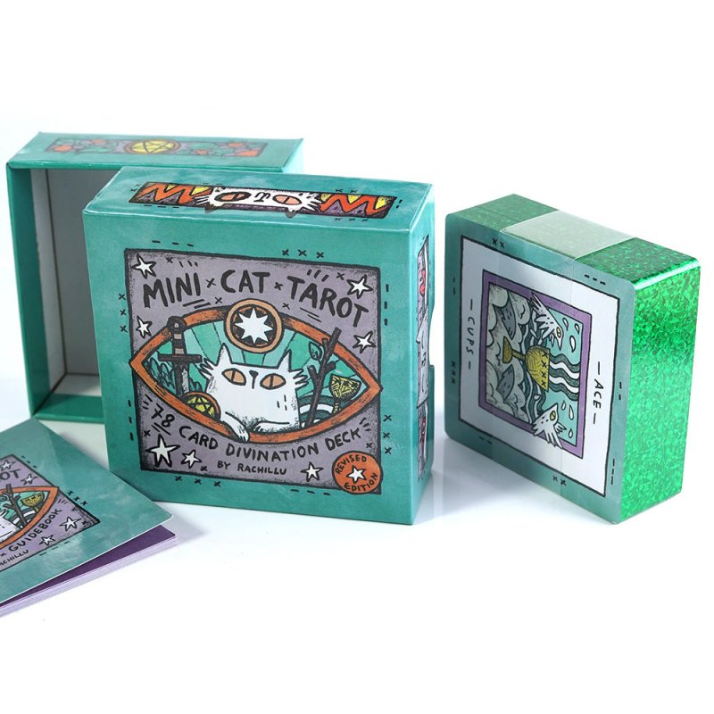 Mini cat Tarot Card 88 (Gift box set) - Wholesale Crystals