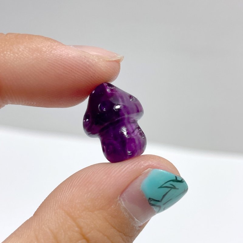 Mini Fluorite Mushroom Carving Wholesale - Wholesale Crystals