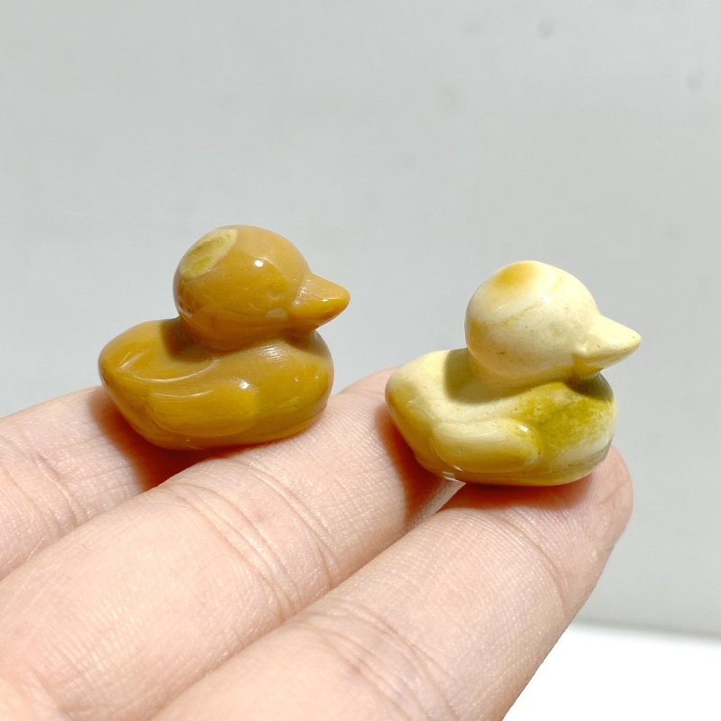 Mini Mookaite Duck Carving Wholesale -Wholesale Crystals