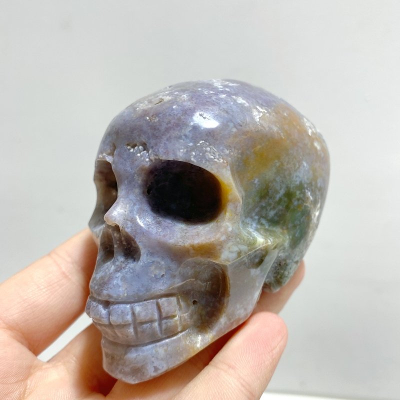 Ocean Jasper Skull Carving Wholesale - Wholesale Crystals